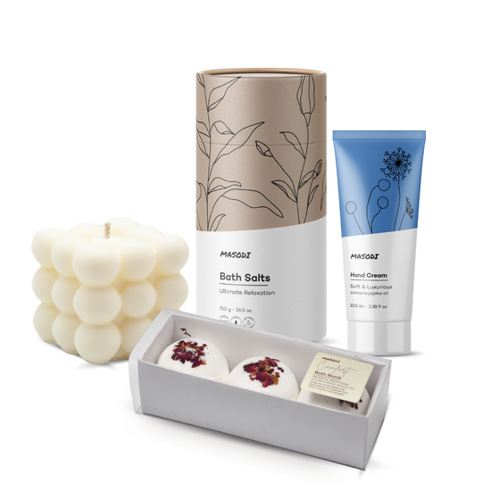 Relaxing Bath & Candle Set