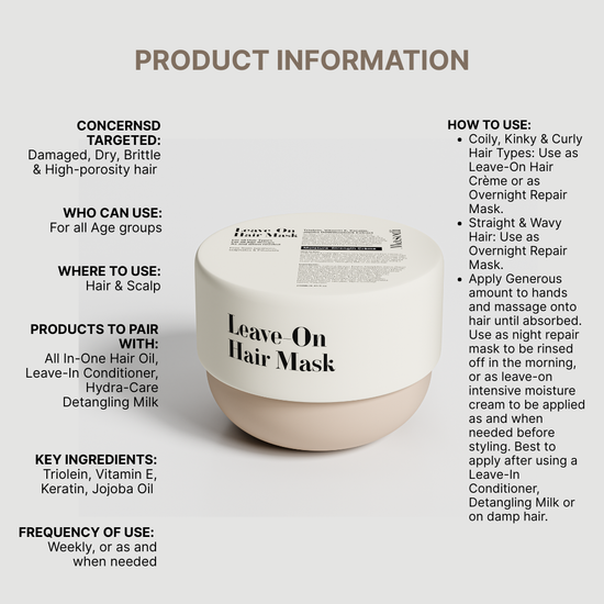 Leave-On Hair Mask 250ml